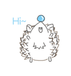 Blue nose hedgehog-NongNong（個別スタンプ：1）