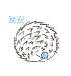 Blue nose hedgehog-NongNong（個別スタンプ：2）
