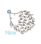 Blue nose hedgehog-NongNong（個別スタンプ：3）