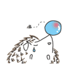 Blue nose hedgehog-NongNong（個別スタンプ：15）