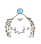 Blue nose hedgehog-NongNong（個別スタンプ：16）