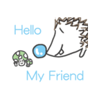 Blue nose hedgehog-NongNong（個別スタンプ：26）