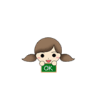 Girl Noni（個別スタンプ：6）