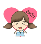 Girl Noni（個別スタンプ：14）