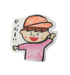 もぐもぐさっこちゃん（個別スタンプ：4）
