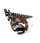 ネガティブゴリラ（個別スタンプ：10）