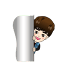 Mr. Cap Moo（個別スタンプ：5）