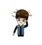 Mr. Cap Moo（個別スタンプ：7）