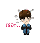 Mr. Cap Moo（個別スタンプ：13）