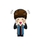 Mr. Cap Moo（個別スタンプ：15）