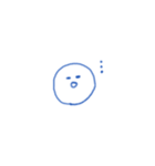 かわいい青（個別スタンプ：12）