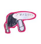 ラクガキッズ（個別スタンプ：3）