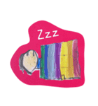 ラクガキッズ（個別スタンプ：12）