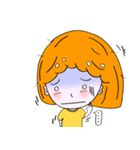 NongSom simple girl（個別スタンプ：8）