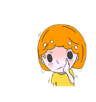 NongSom simple girl（個別スタンプ：9）