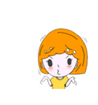 NongSom simple girl（個別スタンプ：11）
