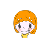 NongSom simple girl（個別スタンプ：12）