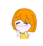 NongSom simple girl（個別スタンプ：15）