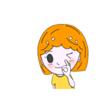 NongSom simple girl（個別スタンプ：18）