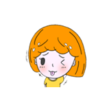 NongSom simple girl（個別スタンプ：22）