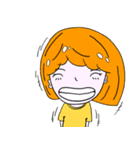 NongSom simple girl（個別スタンプ：24）