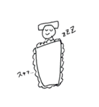 らくがきスタンプ☝️（個別スタンプ：14）
