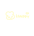 毎日使えるパステルうさタン♡日常会話（個別スタンプ：33）