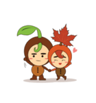 Plolo ＆ Plilo daily love life（個別スタンプ：2）