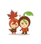 Plolo ＆ Plilo daily love life（個別スタンプ：7）