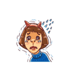 Niura the Moody Girl（個別スタンプ：2）