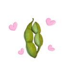 元気な枝豆（えだまめのスタンプ）（個別スタンプ：10）