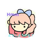 英語と日本語バイリンガルガール1（個別スタンプ：20）