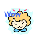 英語と日本語バイリンガルガール1（個別スタンプ：26）
