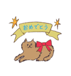 ネコと生活（個別スタンプ：4）