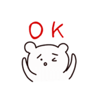 残念なクマ 2（個別スタンプ：1）