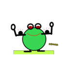 A croak frog is waiting for your concern（個別スタンプ：2）