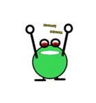 A croak frog is waiting for your concern（個別スタンプ：7）