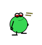 A croak frog is waiting for your concern（個別スタンプ：10）