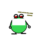 A croak frog is waiting for your concern（個別スタンプ：12）