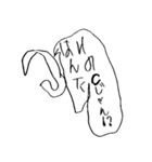 エージェントAのらくがき（個別スタンプ：5）