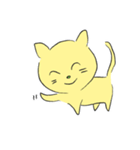 幸せな黄色い奇跡のネコ（個別スタンプ：19）