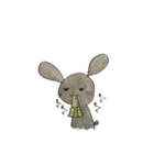 辛口うさぎ（大辛）（個別スタンプ：8）