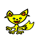 キツネのキャラクター集合（個別スタンプ：19）