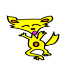 キツネのキャラクター集合（個別スタンプ：21）
