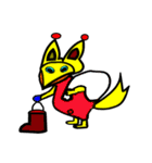 キツネのキャラクター集合（個別スタンプ：30）