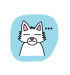 White dog sora（個別スタンプ：7）