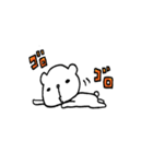 はなのびクマ（個別スタンプ：3）