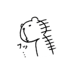 はなのびクマ（個別スタンプ：38）