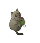 Mommy Mhee | The Siamese Cat（個別スタンプ：23）