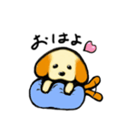 茶色耳の犬ピッツ（個別スタンプ：1）